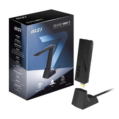 Adattatore di Rete MSI GUBE65 Nero