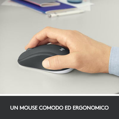 MK540 Advanced Combo Tastiera e Mouse Wireless per Windows, Ricevitore USB Unifying 2,4 GHz, Tasti di Scelta Rapida Multimediali, Durata Batteria di 3 Anni, per PC, Laptop