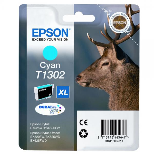 CARTUCCIA EPSON T1302 CIANO