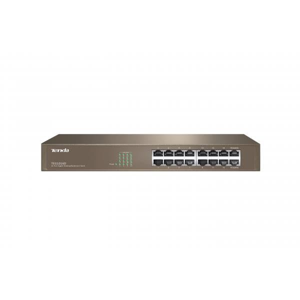 Tenda Hub Switch 16 Porte Gigabit 10/100/1000 Teg1016d