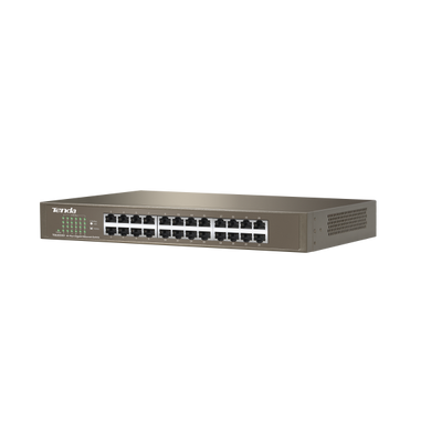 TENDA SWITCH 24 PORTE GIGABIT DESKTOP RACK MOUNTABLE UNMANAGED