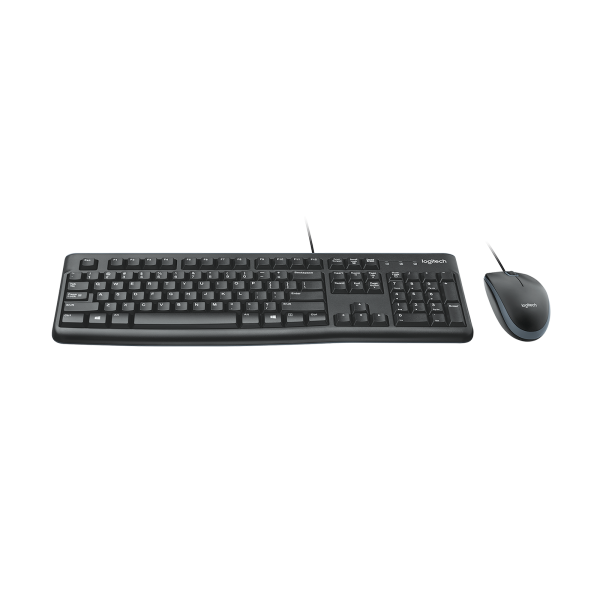 Logitech Tastiera+mouse Usb Nero Mk120 920-002543