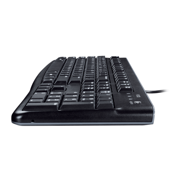 Kit Tastiera e mouse Logitech Desktop MK120 - Tastiera + Mouse ottico - Collegamento con cavo USB - Italiano - USB - Nero