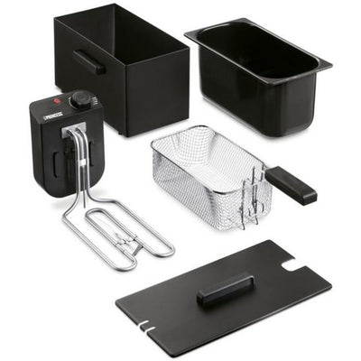 Princess Friggitrice A Olio 3ltacciaio Inox Nero 2000w