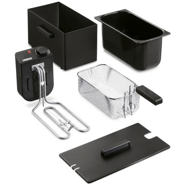 Princess Friggitrice A Olio 3ltacciaio Inox Nero 2000w