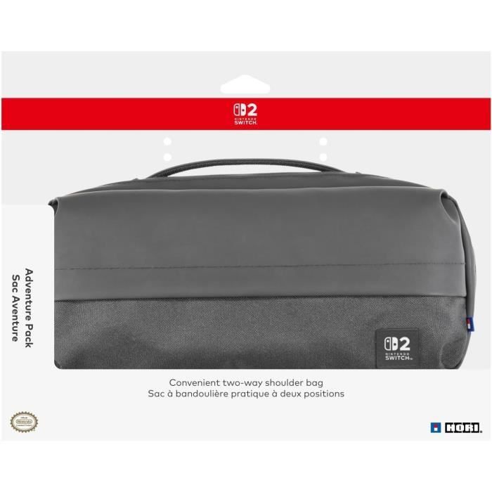 Custodia protettiva e per il trasporto - HORI - Nintendo Switch e Switch 2 - Custodia per accessori e giochi - Nero