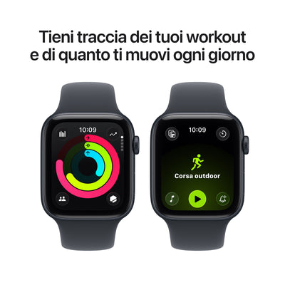 Apple Watch SE 3 GPS 44mm Alluminio Mezzanotte Sport Band