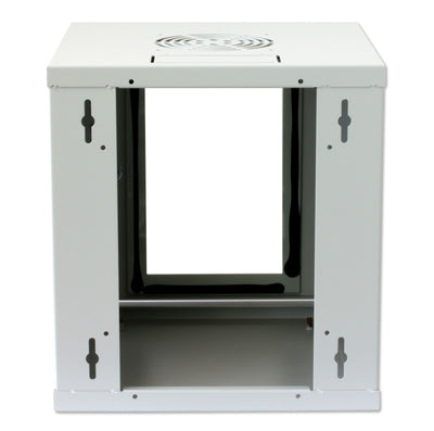 Armadio Rack 10'' a muro 6 unità Grigio