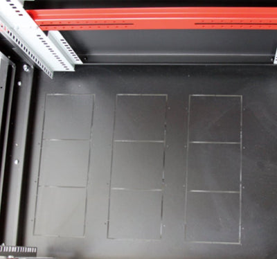 Armadio Server Rack 19'' 600x1000 42 Unita' Nero serie Ideal