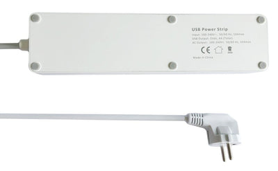 Multipresa Intelligente 3 Prese Schuko 4 USB Controllo Vocale, R4028