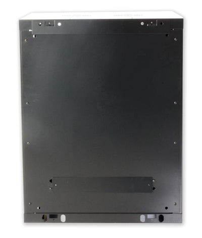 Armadio Rack 19'' a muro 15 unità sezione unica prof. 450mm Nero