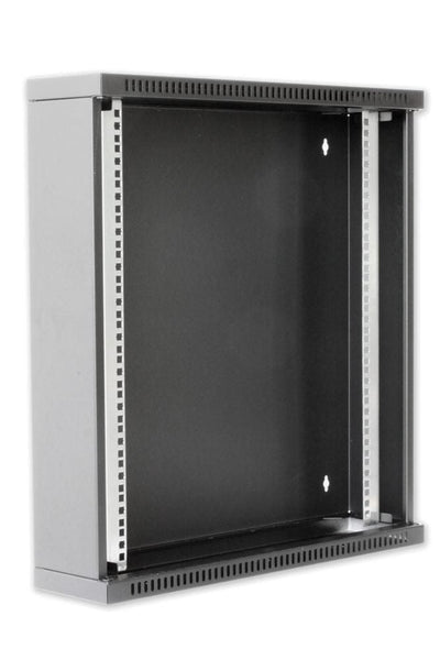 Armadio Rack 19'' Flat a muro p.15cm 12 unità sezione unica Grigio