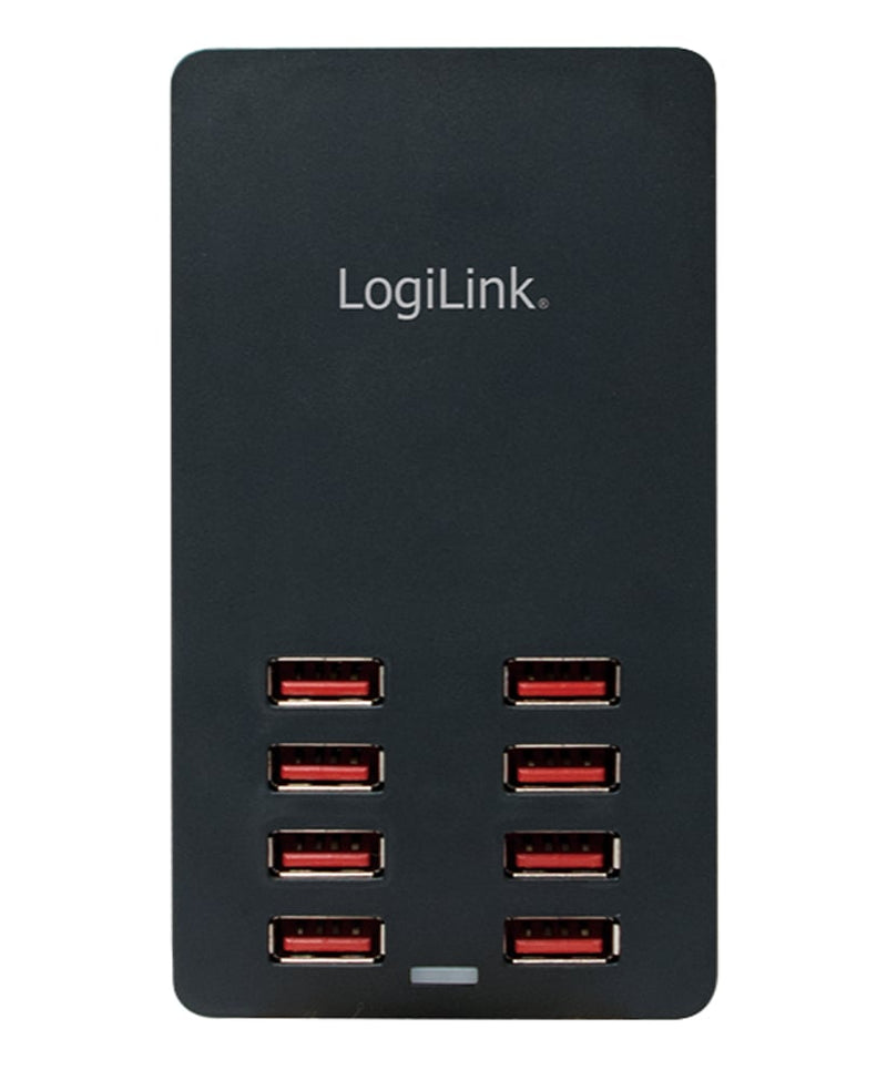 Caricatore da Tavolo a 8 porte USB 44W Nero