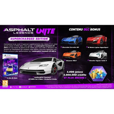 Asphalt Legends Unite - Gioco per PS5 - Edizione Supercharged