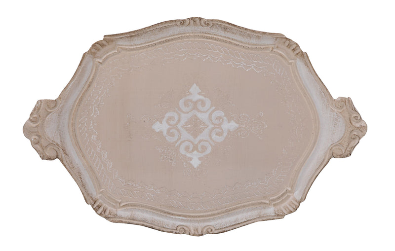 Biscottini SET TRE VASSOI IN LEGNO FIORENTINI totalmente decorato inciso Offerta Speciale