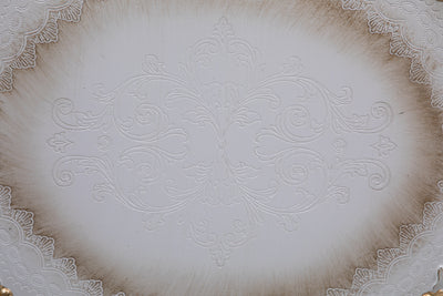 Biscottini SET DUE VASSOI IN LEGNO FIORENTINI decorati incisi mano Offerta Speciale