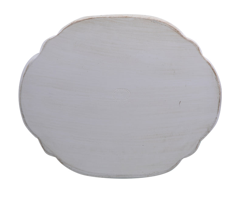 Biscottini SET DUE VASSOI IN LEGNO FIORENTINI decorati incisi mano Offerta Speciale