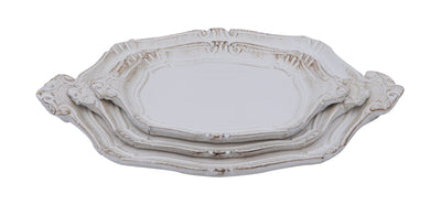 Biscottini SET TRE VASSOI IN LEGNO FIORENTINI