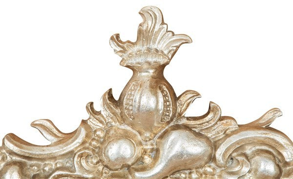 Biscottini FREGIO CESTO FRUTTA IN LEGNO FINITURA ARGENTO ANTICATO MADE IN ITALY Offerta