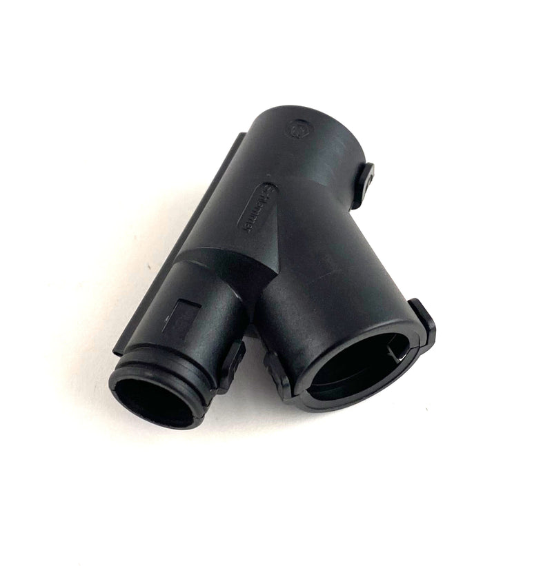 Biforcazione a Y Poliammide 66, 17-17-10, Forma C, Nero