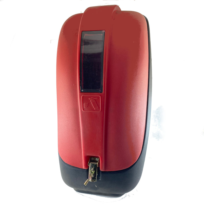 Cassetta portaestintore in polietilene Aleyay, porta estintore camion, automezzi, veicoli