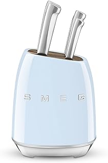 SMEG Bloco de Facas Anni 50 Azul Céu KBSF02PB