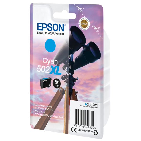 CARTUCCIA EPSON 502XL CYAN