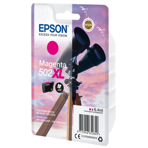 CARTUCCIA EPSON 502XL MAGENTA