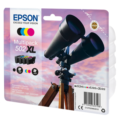 CARTUCCIA EPSON 502XL MULTIPACK B-C-M-Y