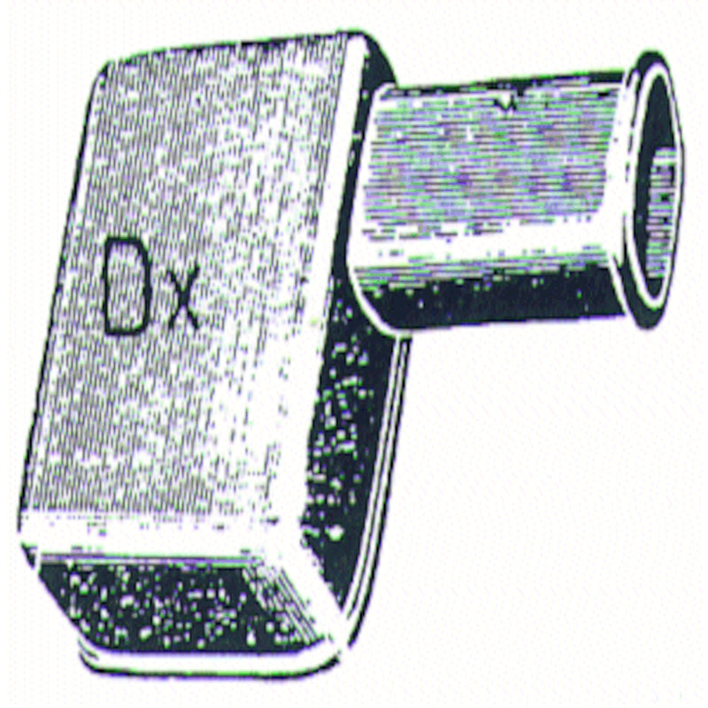 Coprimorsetto destro nero Aleyay