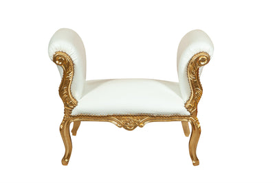 Biscottini Panchetta stile francese Luigi XVI in legno massello di faggio XVI, faggio,