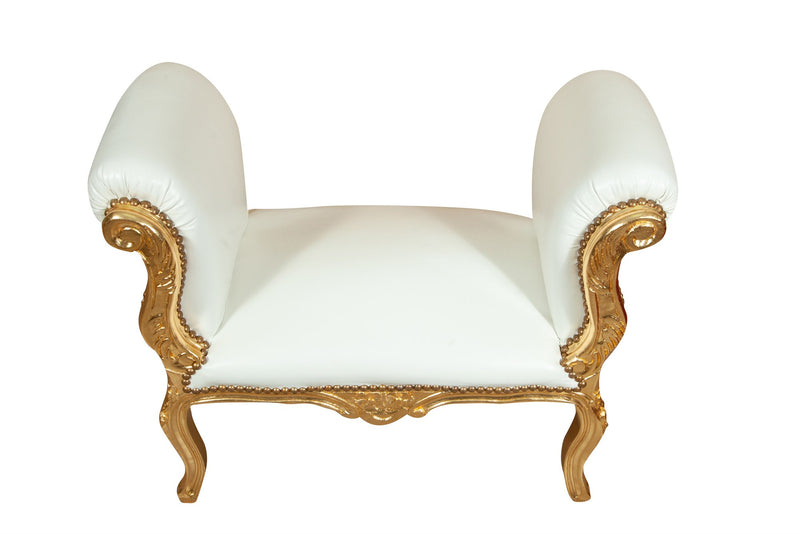 Biscottini Panchetta stile francese Luigi XVI in legno massello di faggio XVI, faggio,