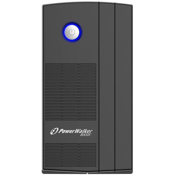 PowerWalker Basic VI 650 SB gruppo di continuità [UPS] A linea interattiva 0,65 kVA 360 W 2 presa[e] AC (Basic VI 650 SB - UPS 650VA/360W - Line Interactive, HID driver - Warranty: 24M)
