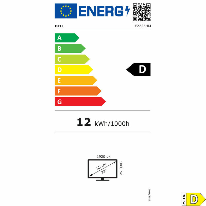 Monitor Dell DELL-E2225HM 21,5" Full HD LCD