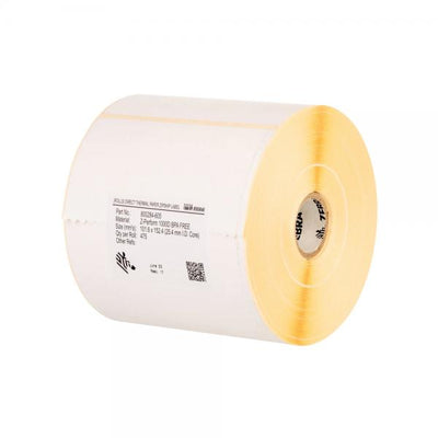 Zebra Z-Perform 1000T - Adesivo permanente - Perforato - 5,51 Mil - Bianco - 102 x 152 mm 3800 Etichetta(e) (4 Rotolo(i)