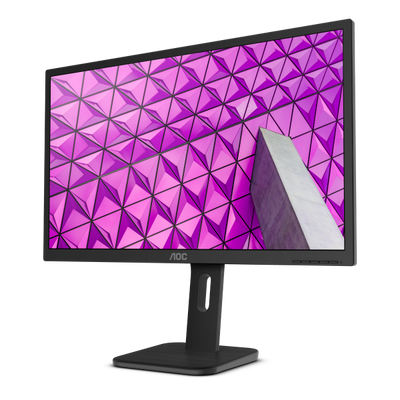 AOC MONITOR 23,8 LED IPS 16:9 FHD 5MS 250 CDM, PIVOT, VGA/DVI/DP/HDMI, MULTIMEDIALE