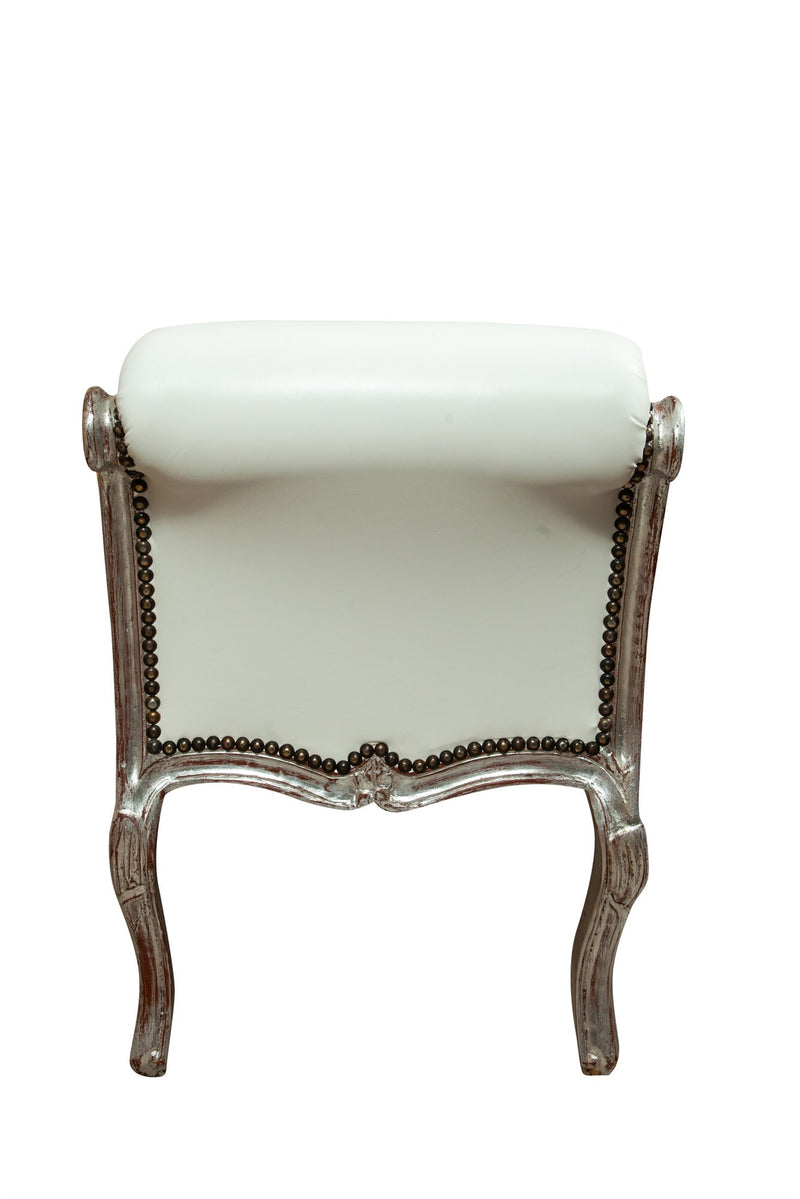 Biscottini Panchetta stile francese Luigi XVI in legno massello di faggio XVI, faggio,