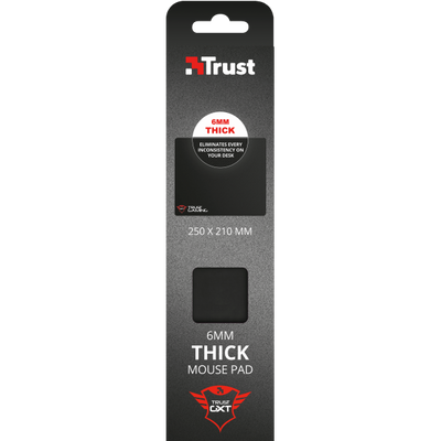 Trust Pad Per Mouse Gaming Gxt 755-t 6mm Antiscivolo Nero 22795