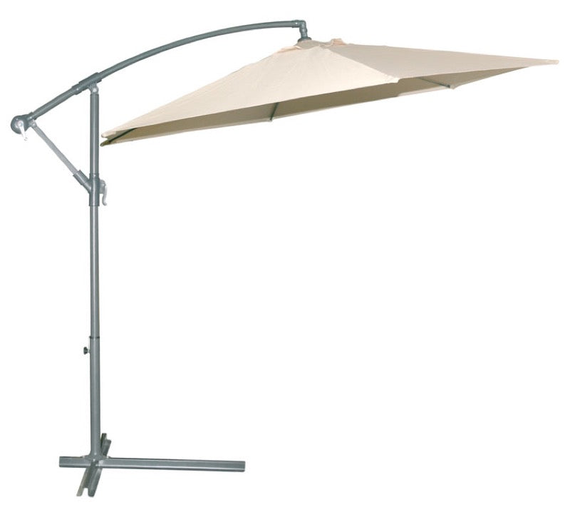 OMBRELLONE GIARDINO LATERALE IN ALLUMINIO CM300 ARREDO GIARDINO