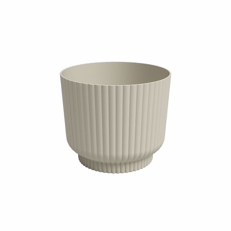 Vaso per fiori - ARTEVASI - Miami Wavy - 30 cm - 13 L - Crema