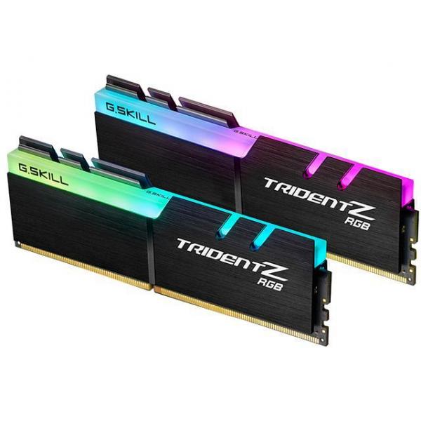 Kit Memoria Ram G Skill TridentZ RGB - 32 Gb DDR4 (2 moduli da 16GB) - 1.2V - 3200MHz - CL16 - 288pin unbuffered