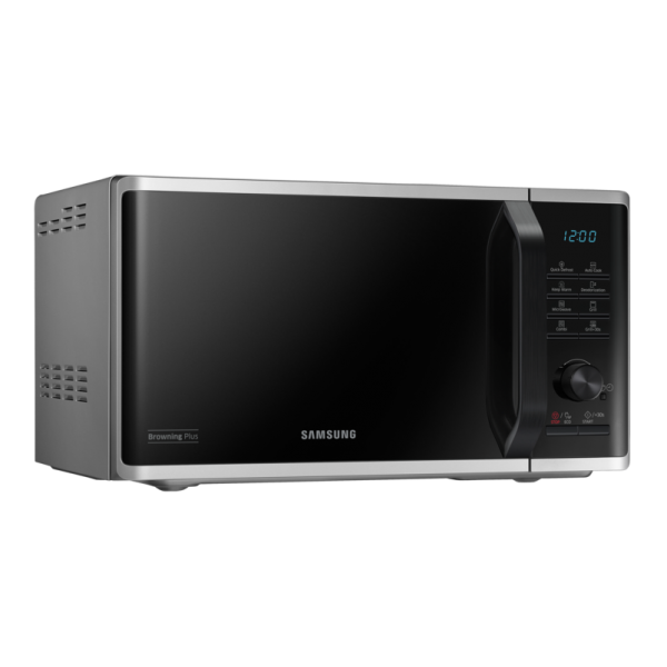 Samsung Forno Microonde 23lt 1250w Grill 1100w Silver Mg23k3515as/et