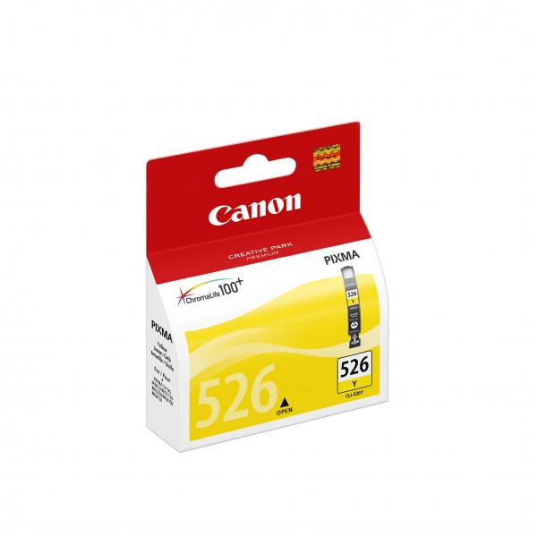 CANON CART INK GIALLO CLI-526Y 9 ML MG5150/5250/6150/8180 IP4850 4543B001