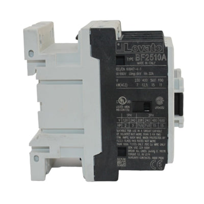 Contattore tripolare 25A 3P+NO AC3 230VCA Lovato