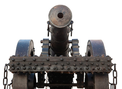 Biscottini RIPRODUZIONE DI CANNONE D'EPOCA IN METALLO dimensioni larghezza profondità