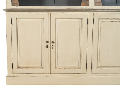 Biscottini Libreria in legno massello di mogano rovere Spaziosa molto robusta Offerta