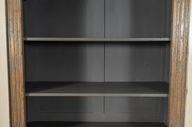 Biscottini Libreria in legno massello di mogano rovere Spaziosa molto robusta Offerta