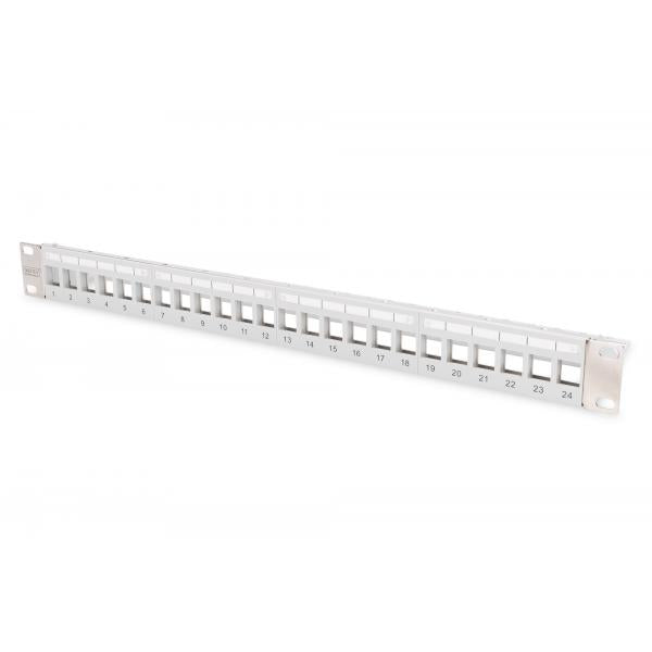 PANNELLO PATCH DIGITUS 24 PT 19"" PER JACK KEYSTONE 1U SCARICO