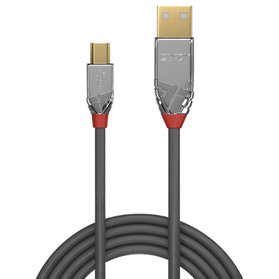 1m USB 2.0 Type A to Mini-B