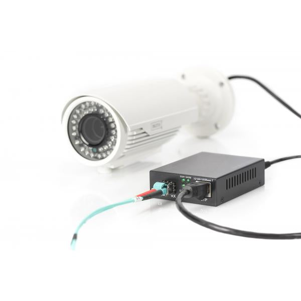DN-82140 1000Mbit / s Nero convertitore multimediale di rete